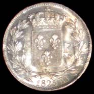 5 francs 1825